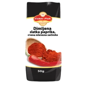 DIMLENA SLATKA PAPRIKA 50g Dimljena slatka paprika