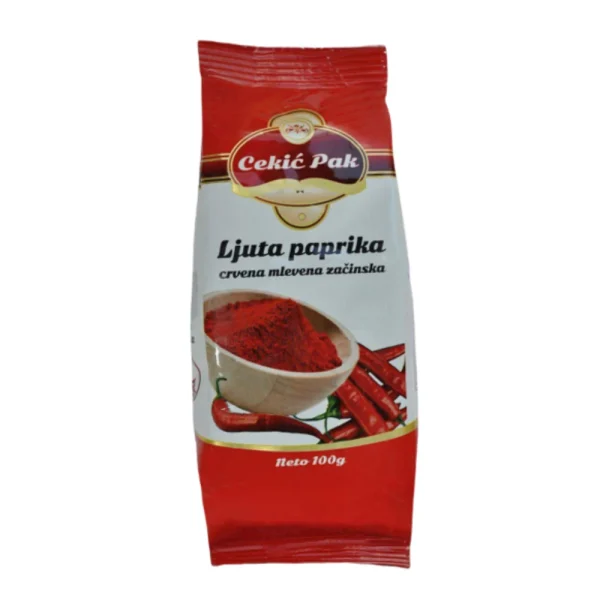 Ljuta paprika crvena mlevena začinska 100 g