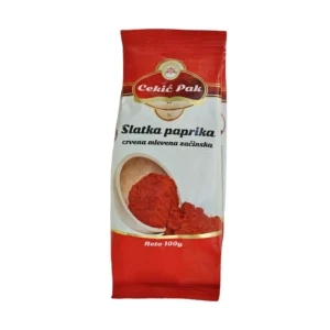 slatka paprika crvena mlevena Slatka paprika crvena mlevena začinska 100g
