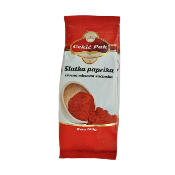 Slatka paprika crvena mlevena začinska 100g