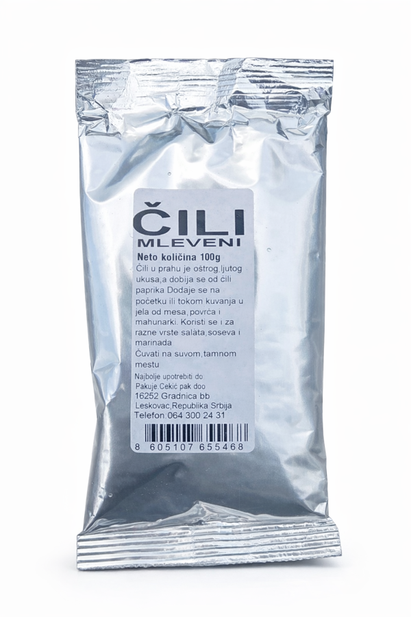 ČILI MLEVENI 100G Čili mleveni 100g