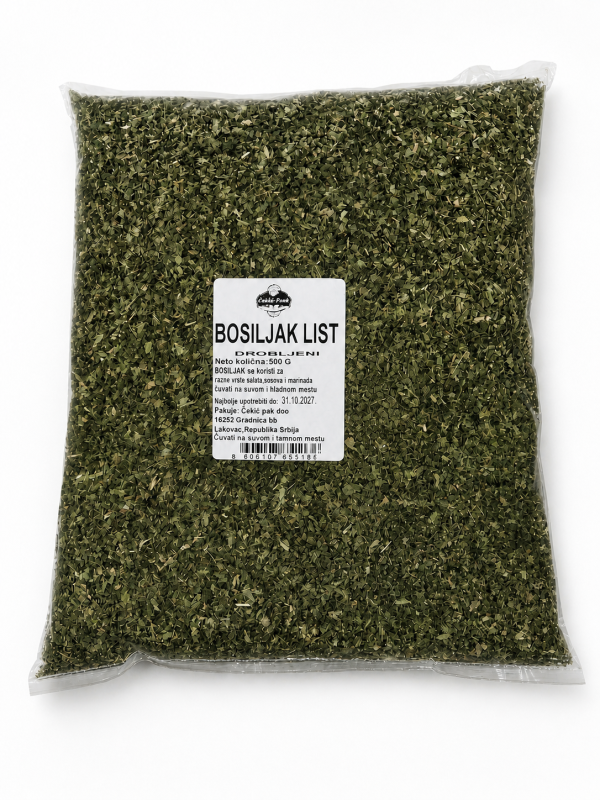 bosiljak list 500g Bosiljak list 500g